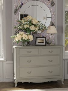 Laura Ashley Provencale Dove Grey 2+2 Drawer Chest | Shackletons