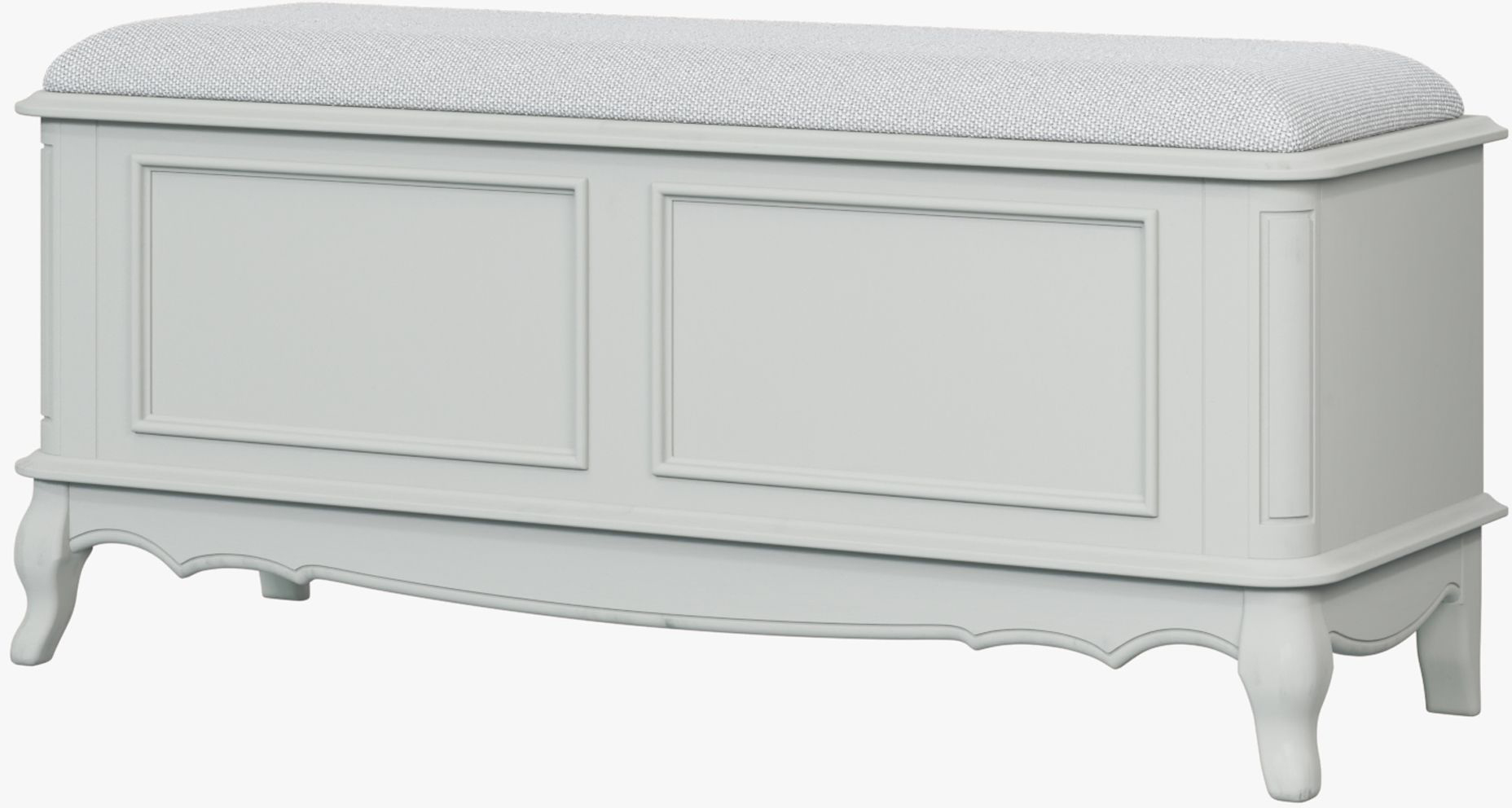 Laura Ashley Provencale Dove Grey Blanket Box