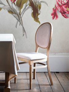 Laura Ashley Wellington Pair of Dining Chairs | Shackletons