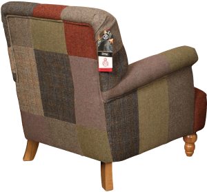 Burford Harlequin Chair in Fabric Patchwork | Shackletons