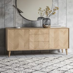 Gallery Direct Milano 2Door3Doorwr Sideboard | Shackletons