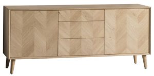 Gallery Direct Milano 2Door3Doorwr Sideboard | Shackletons