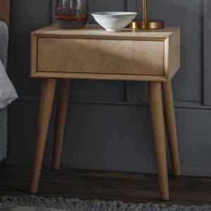 Gallery Direct Milano 1 Drawer Side Table | Shackletons