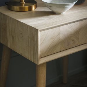 Gallery Direct Milano 1 Drawer Side Table | Shackletons