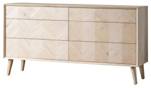 Gallery Direct Milano 6 Drawer Chest | Shackletons