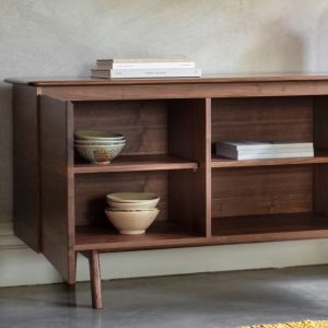 Gallery Direct Madrid 2 Door3 Doorwr Sideboard Walnut | Shackletons