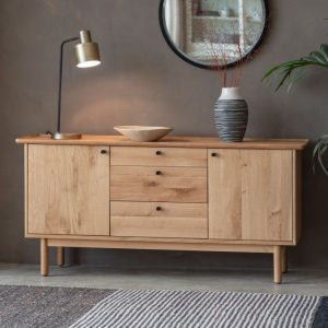 Gallery Direct Kingham 2 Door 3 Drawer Sideboard | Shackletons