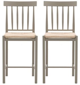 Gallery Direct Eton Bar Stool Prairie Set of 2 | Shackletons