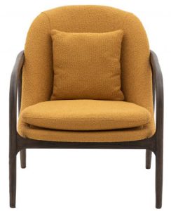 Gallery Direct Alegra Armchair Ochre | Shackletons