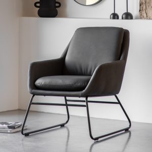 Gallery Direct Funton Chair Charcoal | Shackletons