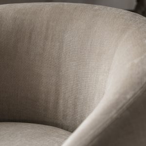 Gallery Direct Curvo Armchair Cream | Shackletons