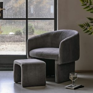 Gallery Direct Asko Armchair Anthracite | Shackletons