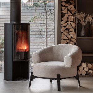 Gallery Direct Ardo Armchair Cream | Shackletons