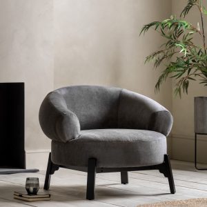 Gallery Direct Ardo Armchair Anthracite | Shackletons