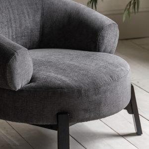 Gallery Direct Ardo Armchair Anthracite | Shackletons