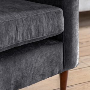 Gallery Direct Whitwell Armchair Charcoal | Shackletons