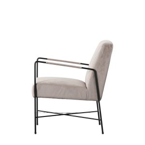 Gallery Direct Chartham Armchair Grey | Shackletons