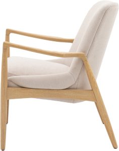 Gallery Direct Carrera Armchair Natural Linen | Shackletons