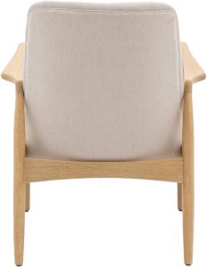 Gallery Direct Carrera Armchair Natural Linen | Shackletons