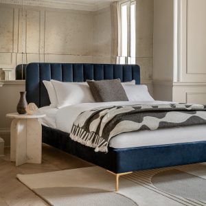 Gallery Direct Kensington 46 Bedstead Indigo | Shackletons