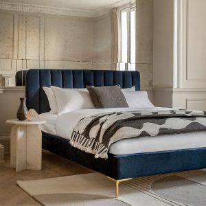 Gallery Direct Kensington 5 Bedstead Indigo | Shackletons