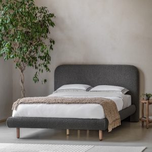 Gallery Direct Rabley 5 Bedstead Charcoal | Shackletons