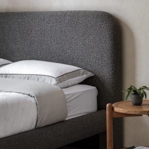 Gallery Direct Rabley 5 Bedstead Charcoal | Shackletons