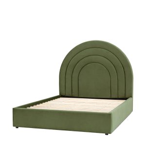 Gallery Direct Arch 5 Bedstead Olive | Shackletons