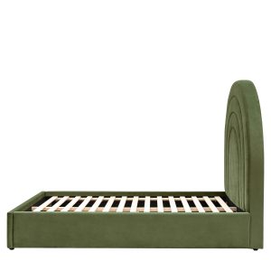 Gallery Direct Arch 5 Bedstead Olive | Shackletons