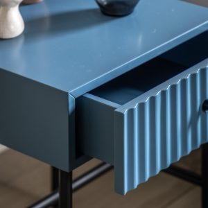 Gallery Direct Buckhurst 1 Drawer Bedside Blue | Shackletons