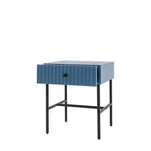 Gallery Direct Buckhurst 1 Drawer Bedside Blue | Shackletons