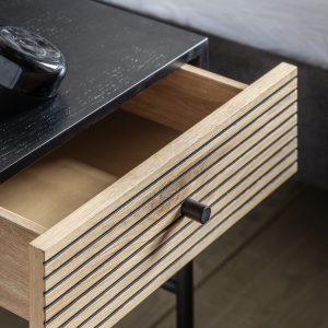 Gallery Direct Hyland 1 Drawer Bedside | Shackletons