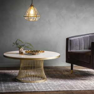 Gallery Direct Pickford Coffee Table Champagne | Shackletons