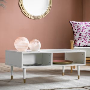 Gallery Direct Holbrook Coffee Table White | Shackletons