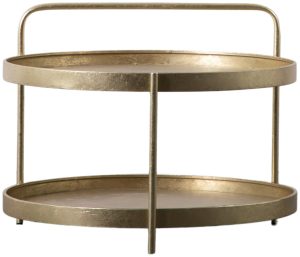 Gallery Direct Sennen Coffee Table Gold | Shackletons