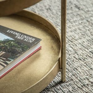 Gallery Direct Sennen Coffee Table Gold | Shackletons