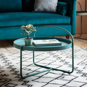 Gallery Direct Melbury Coffee Table Teal | Shackletons