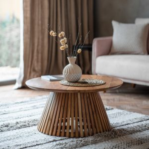 Gallery Direct Brookland Slatted Coffee Table | Shackletons