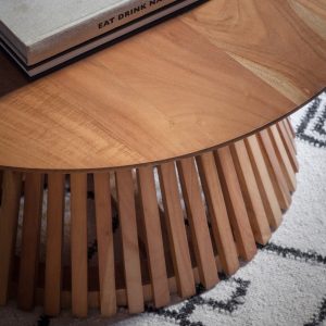 Gallery Direct Brookland Slatted Coffee Table | Shackletons