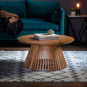 Gallery Direct Brookland Slatted Coffee Table | Shackletons