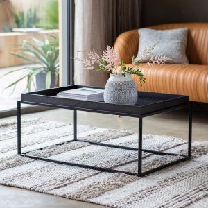 Gallery Direct Forden Tray Coffee Table Black | Shackletons