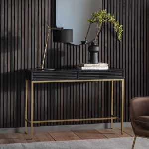 Gallery Direct Ripple 2 Drawer Console Table | Shackletons