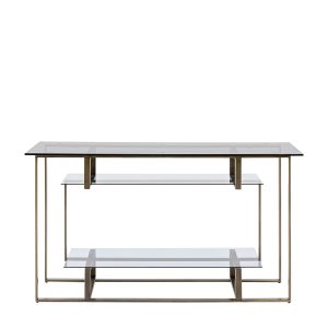 Gallery Direct Thornton Console Table Bronze | Shackletons