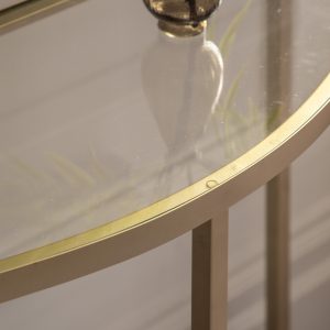 Gallery Direct Hudson Console Table Champagne | Shackletons