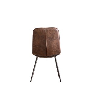 Gallery Direct Newton Chair Brown Set of 2 | Shackletons