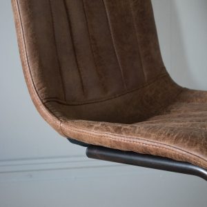 Gallery Direct Edington Brown Chair Set of 2 | Shackletons