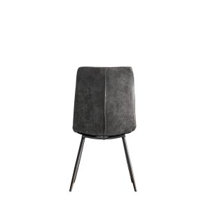 Gallery Direct Darwin Grey Chair Set of 2 | Shackletons