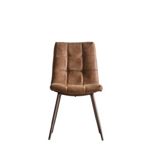 Gallery Direct Darwin Brown Chair Set of 2 | Shackletons