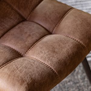 Gallery Direct Darwin Brown Chair Set of 2 | Shackletons