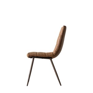 Gallery Direct Darwin Brown Chair Set of 2 | Shackletons